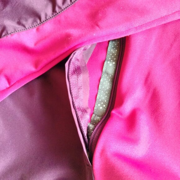 New Balance Purple Waterproof Lightweight Zippered Jacket NWOT Ladies LARGE - Picture 4 of 13